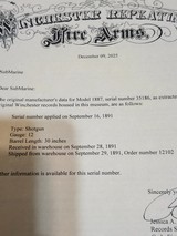 winchestermodel1887deluxetrap ?12ga - 19 of 19