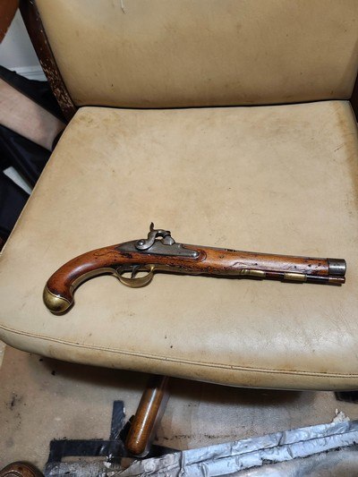 military officerspistol.475 bore