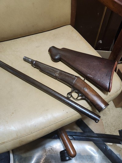 poacher's take apart shotgun madein3pieces16 ga - Image 3 of 8