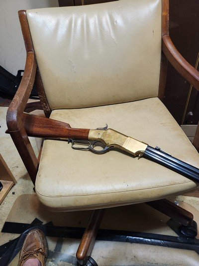 winchester model1860 uberticwmilitary rifle copy45lc - Image 4 of 5