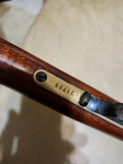 winchester model1860 uberticwmilitary rifle copy45lc - Image 5 of 5