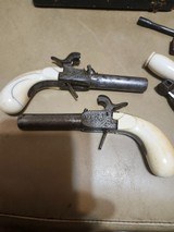 cased belgiumivory stockedmuffpistols.32 bvore - Image 4 of 7
