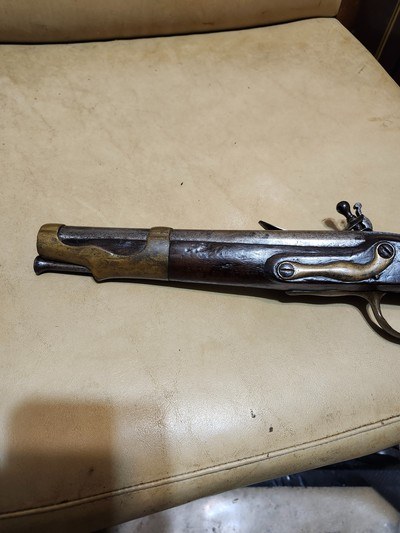model 1733/66frenchflint lockpistol.68 bore - Image 9 of 10
