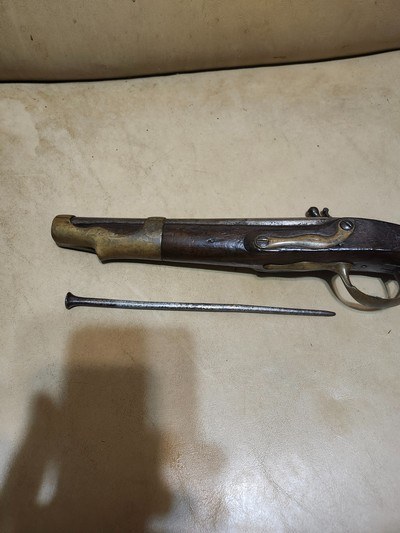 model 1733/66frenchflint lockpistol.68 bore - Image 10 of 10