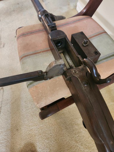 european percussionrampartrifle /wallgun.70 caliber - Image 8 of 11