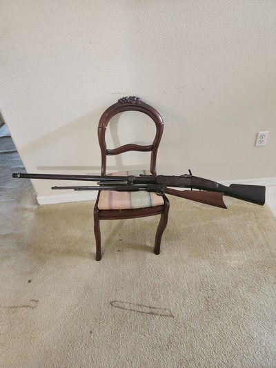 european percussionrampartrifle /wallgun.70 caliber - Image 1 of 11