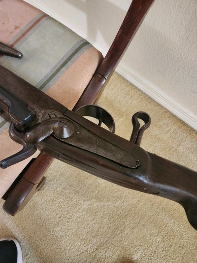 european percussionrampartrifle /wallgun.70 caliber - Image 10 of 11