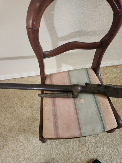 european percussionrampartrifle /wallgun.70 caliber - Image 5 of 11