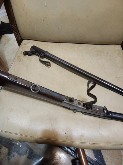 maynard firstmodelcarbine50 and 35 caliberbarrels - Image 10 of 13