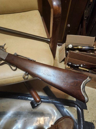 maynard firstmodelcarbine50 and 35 caliberbarrels - Image 7 of 13