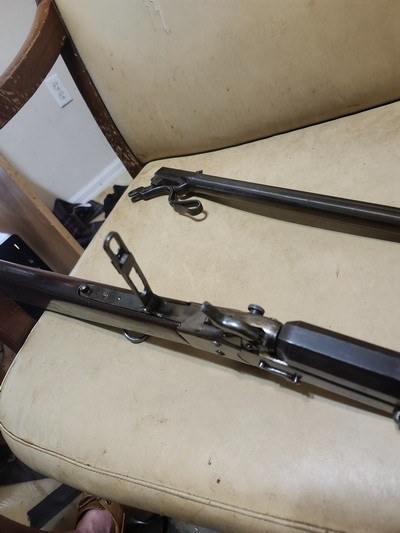 maynard firstmodelcarbine50 and 35 caliberbarrels - Image 5 of 13