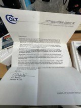 Unfired 1980 70's series colt 1911 comercial. Box matching serial and documentation. - 4 of 7