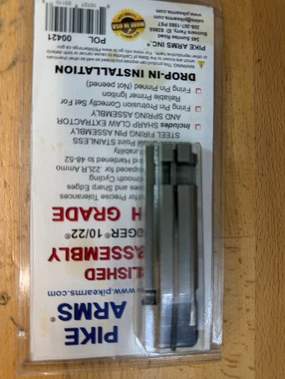 10\22 Pike Arms NEW Anti-BOUNCEBolt !!!!!NOT FULL AUTO !!!!!! NOT NORRELL! - Image 8 of 9
