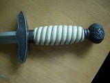 German WWII Dagger Solingen 1939 With Leather Sheath - 6 of 10