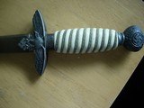 German WWII Dagger Solingen 1939 With Leather Sheath - 2 of 10