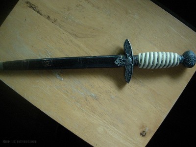 German WWII Dagger Solingen 1939 With Leather Sheath