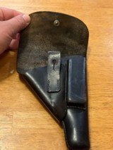 Rare Original WWII German SA Walther PP Holster AKAH DRGM - 6 of 9