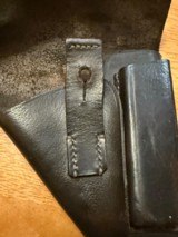 Rare Original WWII German SA Walther PP Holster AKAH DRGM - 3 of 9