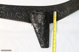 Vintage Berns-Martin Tooled Leather Belt and Holster - 3 of 10