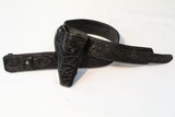 Vintage Berns-Martin Tooled Leather Belt and Holster