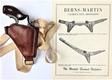 Vintage Berns-Martin Tooled Leather Belt and Holster - 10 of 10