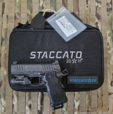 STACCATO CS 2011 9MM TLR7 SUB DLC BARREL FLAT TRIGGER - 1 of 9