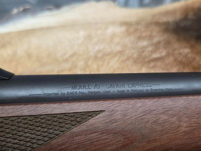 WINCHESTER MODEL 70 SAFARI EXPRESS .416 REM MAG - Image 4 of 13