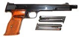 Smith & Wesson Model 41 .22 LR 7-Inch Barrel with Muzzle Brake & 2 Magazines - 2 of 8