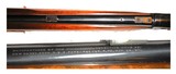 Winchester High Wall Model 1885 .22 Long Rifle; Takedown + Fecker 24X Scope - 8 of 13