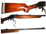 Winchester High Wall Model 1885 .22 Long Rifle; Takedown + Fecker 24X Scope - 4 of 13