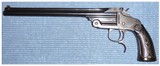 Smith & Wesson Second Model 1891 Single-Shot 10-Inch Top-Break .22 Long Rifle