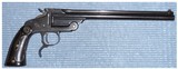 Smith & Wesson Second Model 1891 Single-Shot 10-Inch Top-Break .22 Long Rifle - 2 of 9