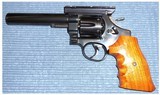 Smith & Wesson 25-2 .45 ACP/Auto Rim Custom Heavy Barrel Revolver + S&W Variable Power L.E.R. Scope - 3 of 8