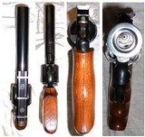 Smith & Wesson 25-2 .45 ACP/Auto Rim Custom Heavy Barrel Revolver + S&W Variable Power L.E.R. Scope - 5 of 8