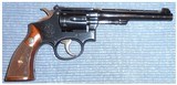 Smith & Wesson K .22 Masterpiece Custom 5-Screw Scarce Pre-War 2nd Model - 2 of 6