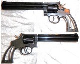 Colt Python 8-Inch-Barreled Smith & Wesson K-38 Masterpiece 5-Screw (