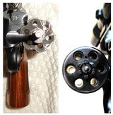 Smith & Wesson K .22 Masterpiece 5-Screw 1948 Post-War 3rd Model Revolver 8-3/8 Inch with Burris 2X Scope - 5 of 7