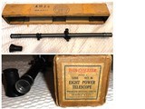 Winchester – Brand Vintage 8X Scope & Rings with Factory Box and Base