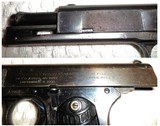 Colt Model 1902 Military Automatic Pistol .38 Auto Caliber - 1903 Early Production - 5 of 9