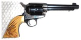 Colt 1st Generation .38 Special Single Action Army Revolver 51/2 Inch; Stag Grips - 2 of 9