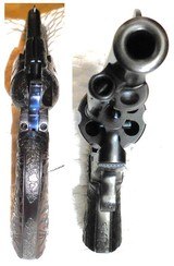 Colt 2nd Generation Single Action Army Revolver; 38 Special;
51/2 Inch; Engraved (non Colt Factory) Including Grips - 4 of 4