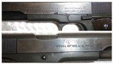 Colt Government Model of 1911 US ARMY - 1918 Manufacture – Arsenal Rebuild - 7 of 12