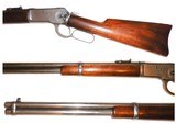 Winchester Model 1892 / Model 92 Saddle Ring Carbine; Round Barrel 44-40/44 WCF Caliber; Argentine Provenance - 3 of 12