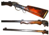 Marlin Ballard .22 LR Schuetzen-ish Target
Rifle; Double-Set Triggers; Carved – Embellished Stock - 3 of 9