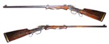 Marlin Ballard .22 LR Schuetzen-ish Target
Rifle; Double-Set Triggers; Carved – Embellished Stock - 1 of 9