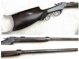 Marlin Ballard 32-40 Schuetzen Rifle; Half Round-Half Octagon Barrel; Double-Set Triggers - 3 of 11