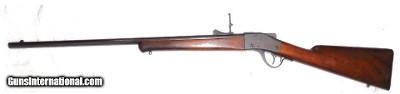 Sharps Borchardt 45-70 Bridgeport-Model 1878 Round Barrel Sporterized