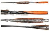 Sharps Borchardt Bridgeport-Model 1878; Original 29-Inch Barrel Relined to .22 Hornet; Etch-Engraved; Custom Stock - 5 of 13