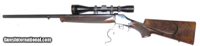 Winchester High Wall Model 1885 .225 Winchester Custom Sport-Restoration
