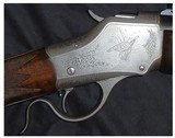 Lynton McKenzie-Engraved Winchester High Wall Model 1885 in .222 Rimmed Caliber - 5 of 21